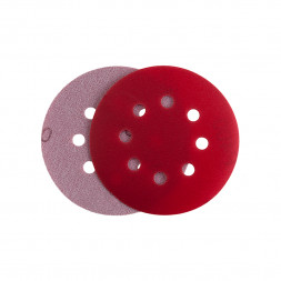 Абразивный круг IFILM Red  ISISTEM, D=125мм 8 отверстий  P1200 (из кор.)