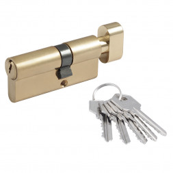 Цилиндр.мех-м ЛУВ-80 (латунь) (45-35в)  "Нора-М"