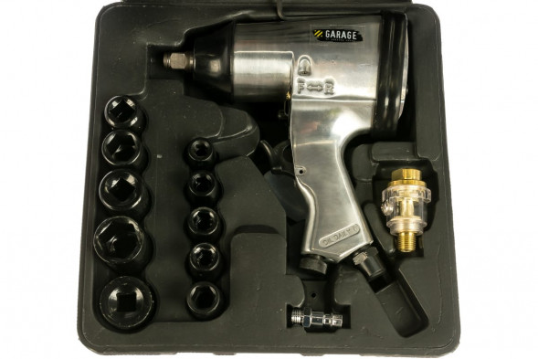 Пневматический гайковерт 1/2 Garage GR-IW-315 315Нм с набором головок