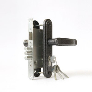 Замок врезной ЗЕНИТ ЗВ4-3.03 Р серебро