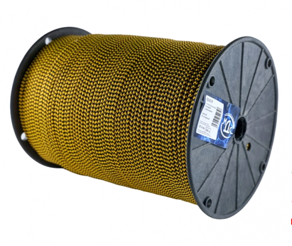 Канат полипропиленовый плетеный 18мм 8пр. серд.(100м)