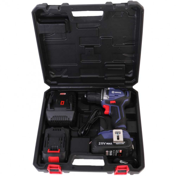 Дрель ручная электрическая аккумуляторная (ДЭА-20 Л-08) "ДИОЛД"