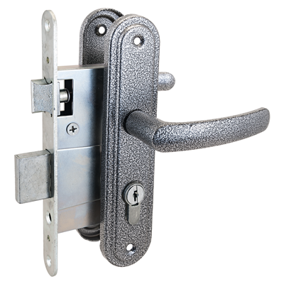 Замок врезной ЗЕНИТ ЗВ4-3.08 серебро