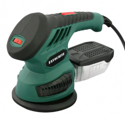 Плоскошлифовальная машина 600Вт, 0-14000об/мин, 0-28000кол/мин, 4 насадки OS 600/125E FAVOURITE